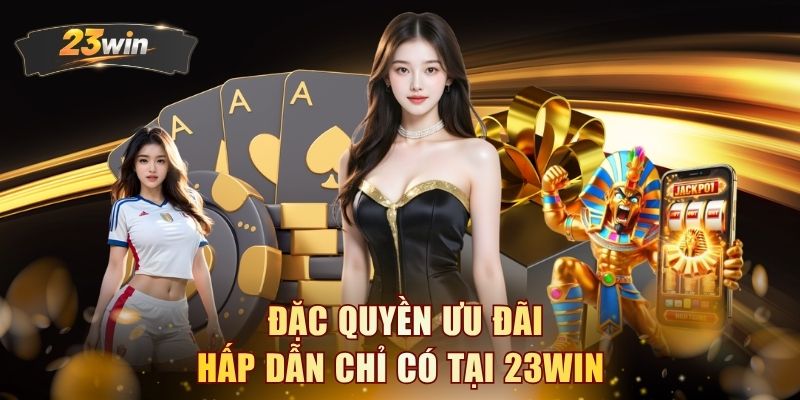 Đặc quyền ưu đãi hấp dẫn chỉ có tại 23WIN 