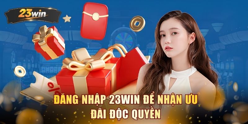 Đăng nhập 23WIN để nhận ưu đãi độc quyền